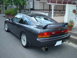 180SX Left Side View